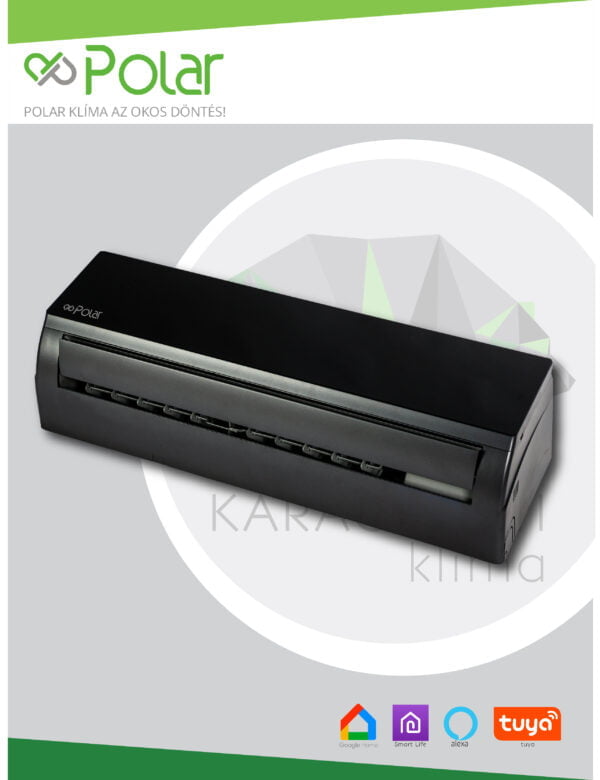 POLAR SDR ,,RAINBOW" BLACK 3,5 kW KLÍMABERENDEZÉS - Image 2
