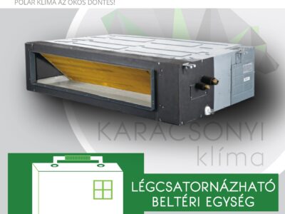 POLAR SDO LÉGCSATORNÁZHATÓ 2,5 kW-OS BELTÉRI EGYSÉG