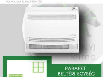 POLAR SDO PARAPET 2,5 kW-OS BELTÉRI EGYSÉG