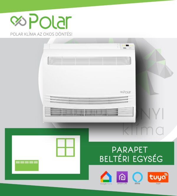 POLAR SDO PARAPET 2,5 kW-OS BELTÉRI EGYSÉG