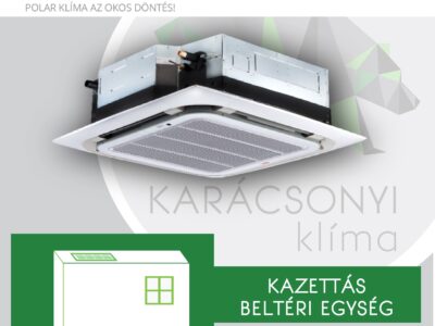 POLAR SDO KAZETTÁS 2,5 kW-OS BELTÉRI EGYSÉG