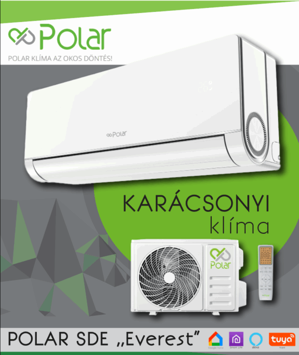 POLAR SDE ,,EVEREST" 2,5 kW KLÍMABERENDEZÉS